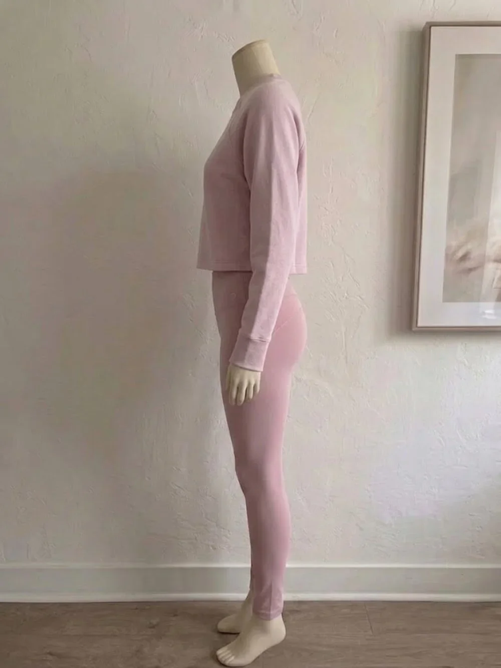 Matching Pink Athleisure Set - Size XS